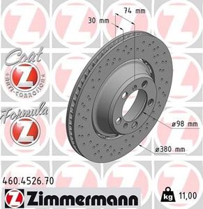Remschijf FORMULA Z REMSCHIJF 460452670