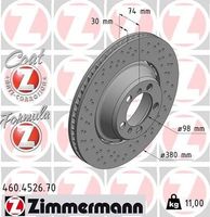 Remschijf FORMULA Z REMSCHIJF 460452670