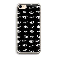 Eye pattern #3: iPhone 7 Transparant Hoesje