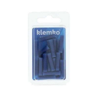 Stootverbinder blauw voor draad 1,5-2,5 mm2 25 stuks 170580 hersluitbare verpakking