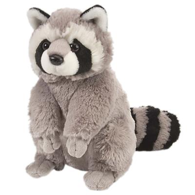 Wild Republic Pluche knuffel wasbeer - 30 cm - Wasberen dieren knuffels