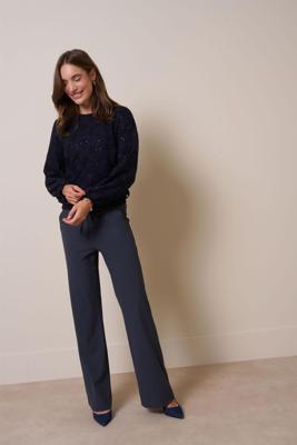 Studio Anneloes Abigail Trousers 13383 Broek 9800 Antraciet