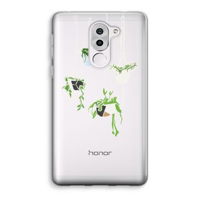 Hang In There: Honor 6X Transparant Hoesje