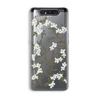 Blossoming spring: Samsung Galaxy A80 Transparant Hoesje