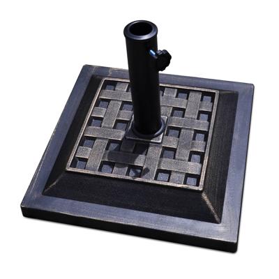 12,4KG Parasolvoet voor Patio Markt Zware Parasolvoet voor Buiten Gietijzer Parapluhouder voor Tuin Strand