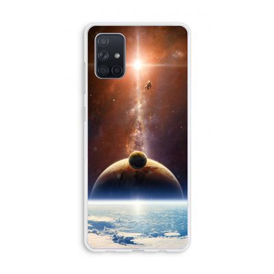 Omicron 2019: Galaxy A71 Transparant Hoesje