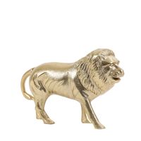 beeld lion goud