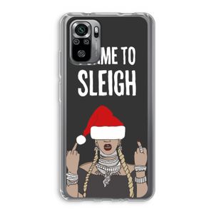 Came To Sleigh: Xiaomi Redmi Note 10S Transparant Hoesje