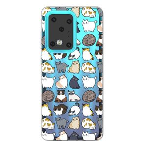 Softcase hoes - Samsung Galaxy S20 Ultra -  Katten