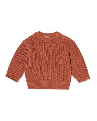 HEMA Babytrui grofgebreid bruin (bruin)