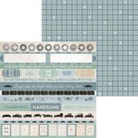 Kaisercraft • barber shoppe double-sided 30,5x30,5cm clippers