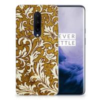 Siliconen Hoesje OnePlus 7 Pro Barok Goud