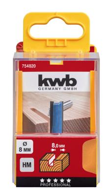 Vingerfrees HM 8.0 mm blister - Kwb
