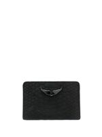 Zadig&Voltaire portefeuille ZV Pass en cuir - Noir