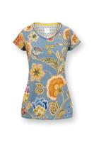 Pip Studio Toy Top Korte Mouw Matata Blauw M