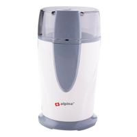 Alpina elektrische koffiemolen 150w wit/grijs