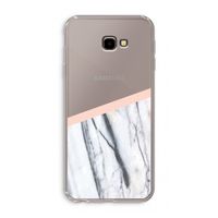 A touch of peach: Samsung Galaxy J4 Plus Transparant Hoesje