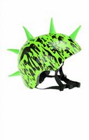 Toi-Toys Fietshelm Met Spikes Groen - Maat L - thumbnail