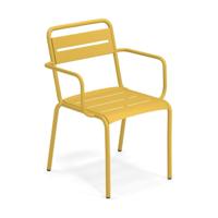 EMU Star tuinstoel met arm curry yellow EMU Star tuinstoel met arm curry yellow