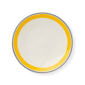 DIBBERN - Capri Coupe - Dinerbord 28cm Yellow/Blue