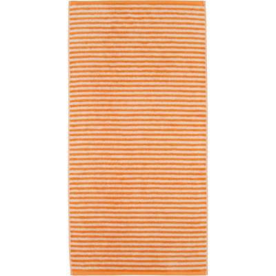 Cawö Cawo Campus Ringel Gastendoekje 30x50 mandarine