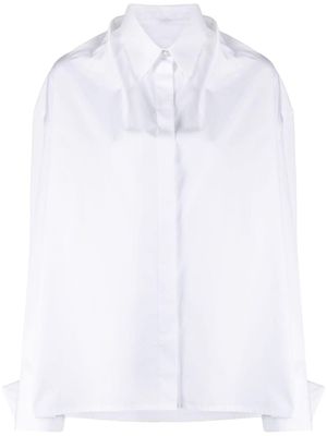 Givenchy chemise à coupe oversize - Blanc