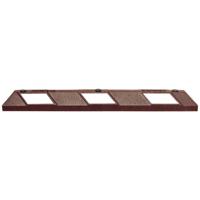 Moravia 284.29.455 Radstopp Park-AID 1200 Parkeerstootbanden (l x b x h) 1200 x 100 x 150 mm