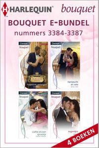 Bouquet e-bundel nummers 3384 - 3387 (4-in-1) - Kate Hewitt, Michelle Reid, Caroline Anderson, Susan Stephens - ebook