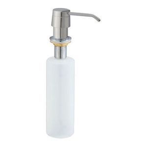 Zeepdispenser Xellanz Essential | Inbouw | Kunststof | Rond | RVS look