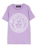 Versace Kids t-shirt à imprimé Medusa Head - Violet