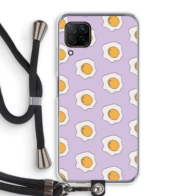 Bacon to my eggs #1: Huawei P40 Lite Transparant Hoesje met koord