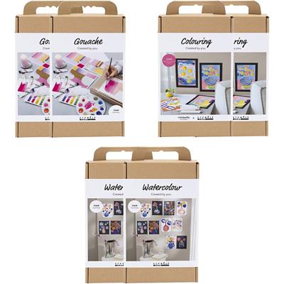 Creativ Company Introductiepakket, kunst- en schilderproducten, 6 doos/ 1 doos
