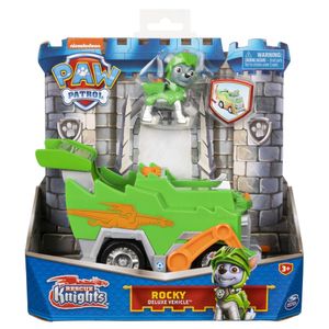 Paw Patrol Rescue Knights Rocky Deluxe Vehicle