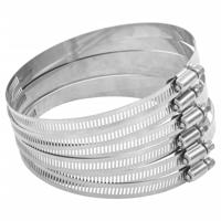 VidaXL Slangklemmen 6 st 91-140 mm roestvrij staal 304