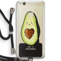 Avocuddle: Huawei Ascend P10 Lite Transparant Hoesje met koord