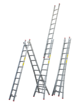 Little jumbo Reformladder SuperPRO geanodiseerd uitgebogen bomen - 2x9 - 1250400209