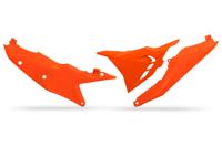 UFO PLAST Side covers ufo ktm orange