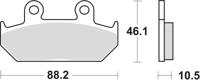 TRW Brake pad mcb 624 organic standard