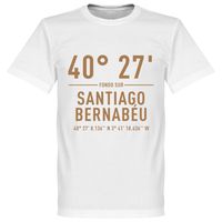 Real Madrid Santiago Bernabeu Coördinaten T-Shirt