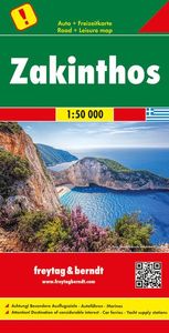 Wegenkaart - landkaart Zakynthos - Zakinthos | Freytag & Berndt