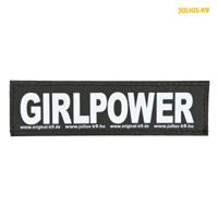 Julius k9 labels voor power-harnas / tuig girlpower (SMALL)