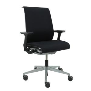 Gereviseerde Bureaustoel Steelcase Think Comfort Zwart