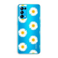 Margrietjes: Oppo Find X3 Lite Transparant Hoesje