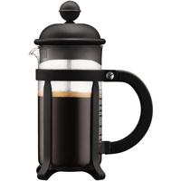 French press koffiezetapparaat - BODUM - JAVA - Zwart - 0,35 L - Roestvrij staal en borosilicaatglas