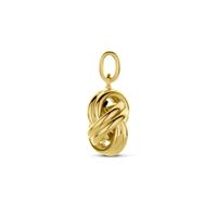 14K Geelgouden Hanger in Knoopvorm - Elegant en Symbolisch