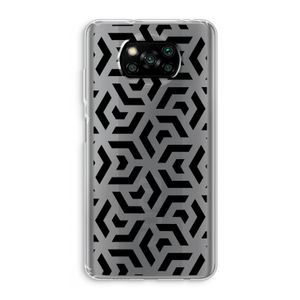 Crazy pattern: Xiaomi Poco X3 NFC Transparant Hoesje