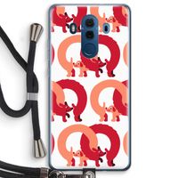 Dogs: Huawei Mate 10 Pro Transparant Hoesje met koord