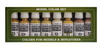 Vallejo 70124 Modelspoor mengkleur Huidkleuren 8 stuk(s)