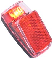 Edge achterlicht spatbord vida 1 led inclusief batterijen (bulk verpakking)