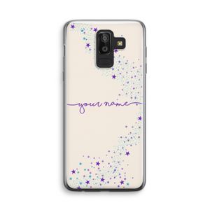 Sterren: Samsung Galaxy J8 (2018) Transparant Hoesje
